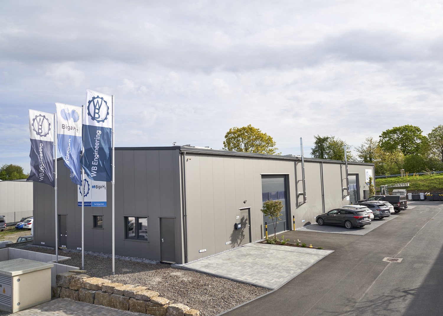 WB Engineering Firmengebäude in Much bei Köln
