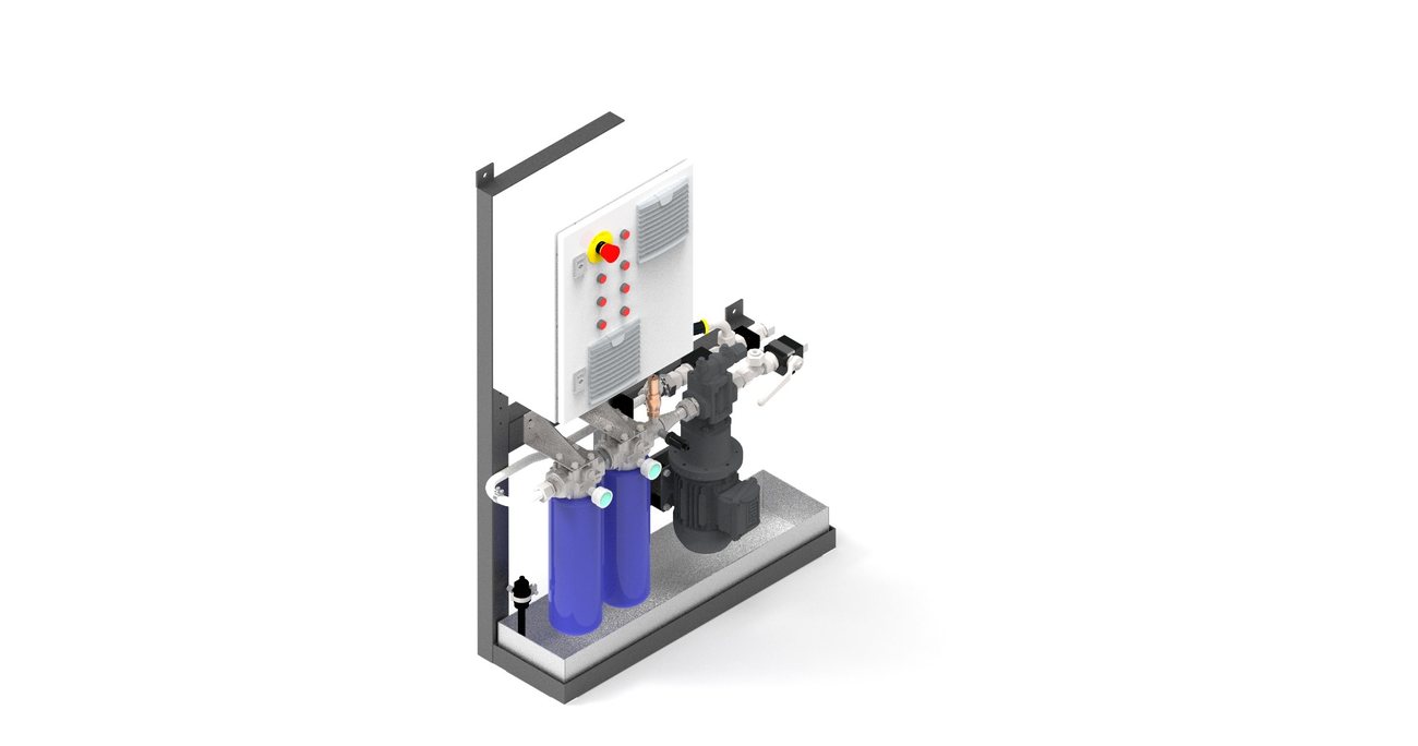 Custom TOP fuel cleaning system